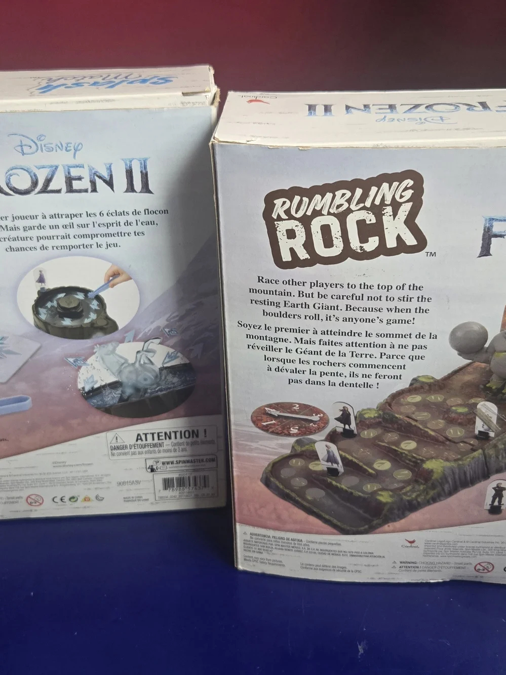 Disney Frozen II Rumbling Rock & Splash Match (2 Games)